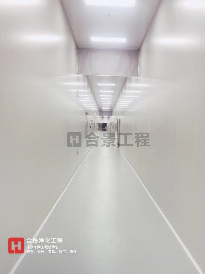 鋰電池?zé)o塵車(chē)間廠房建設(shè)完工